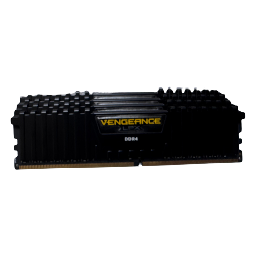 Corsair Vengeance LPX 64GB (4×16GB) DDR4-2666 CL16 Desktop RAM (CMK64GX4M4A2666C16) — Used, Working