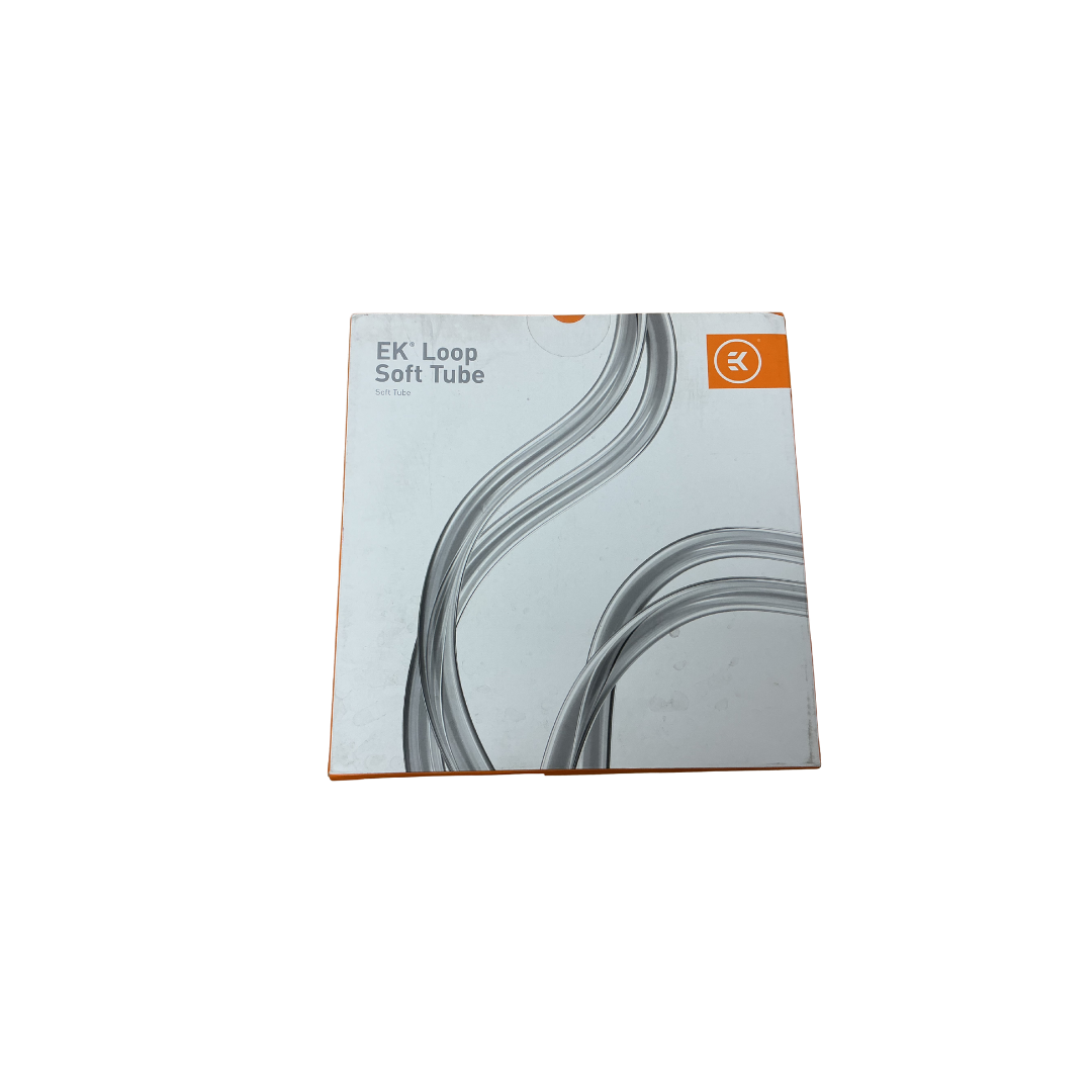 EKWB EK-Loop Soft Tube 3/8" ID x 5/8" OD, 3 Meter, Clear — New, Factory Sealed