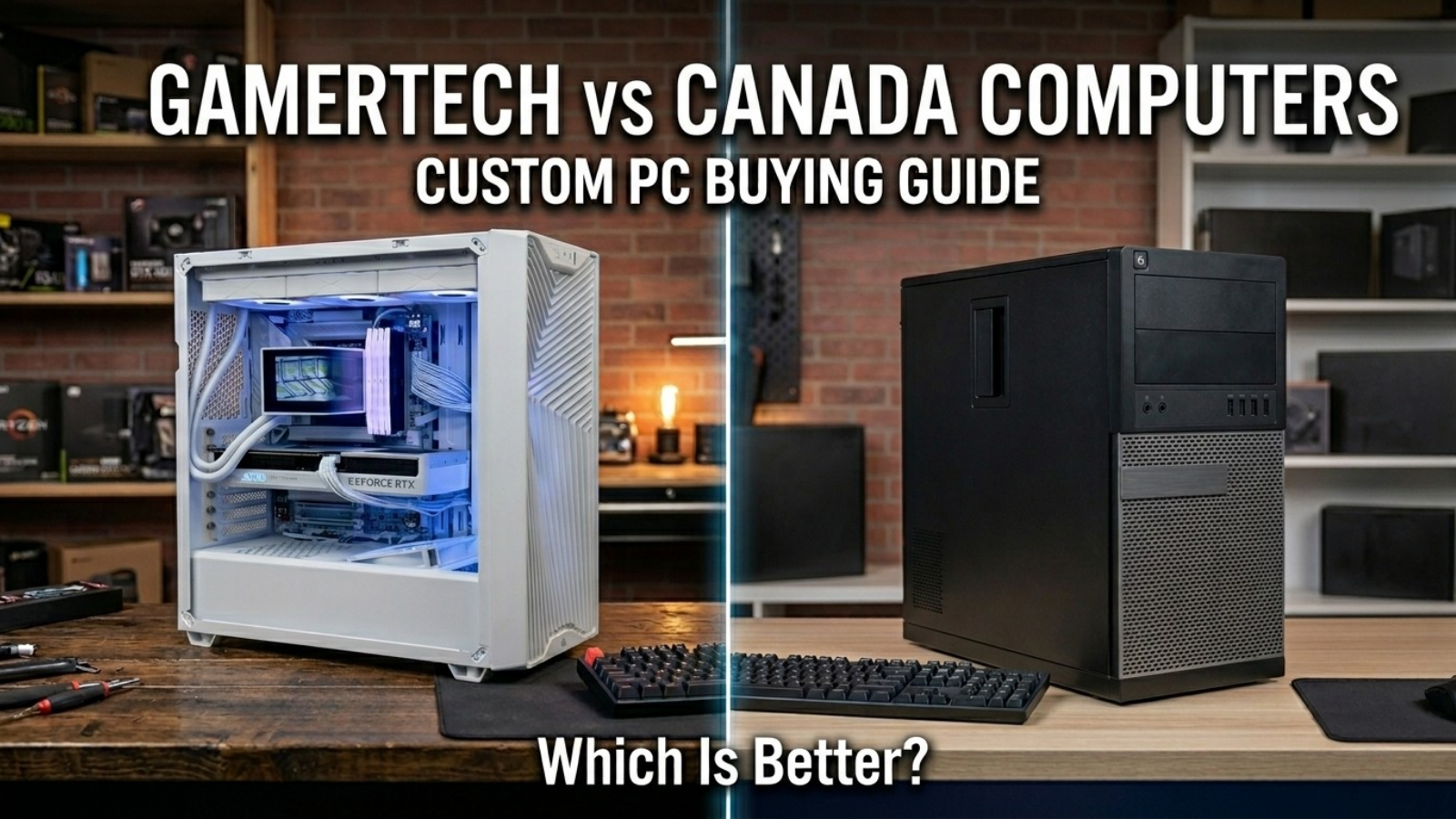 GamerTech vs Canada Computers — Which Is Better for Custom PCs?