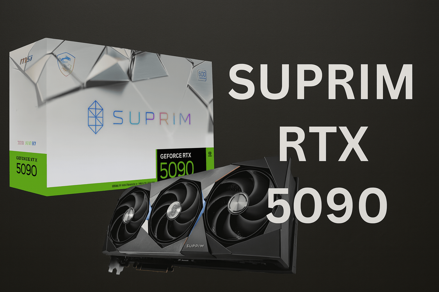 MSI GeForce RTX 5090 Suprim SOC: The Ultimate Flagship GPU Experience - GamerTech Toronto