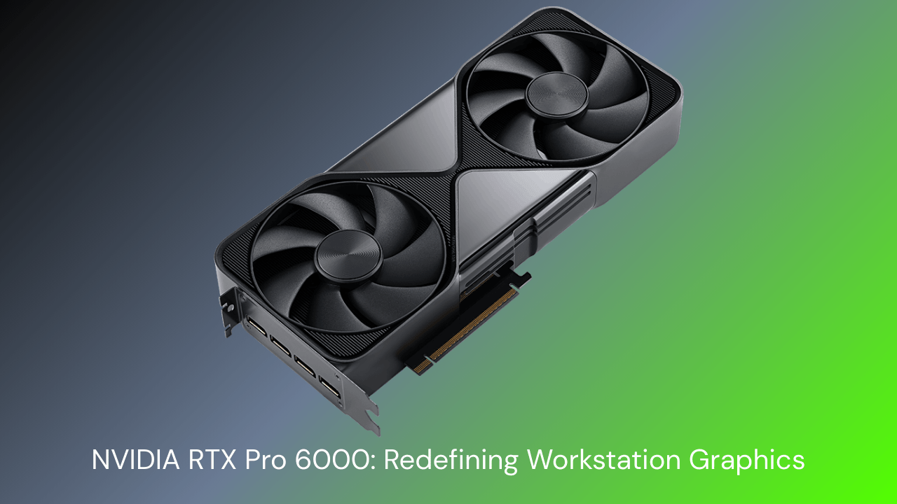 NVIDIA RTX Pro 6000: Redefining Workstation Graphics - GamerTech Toronto