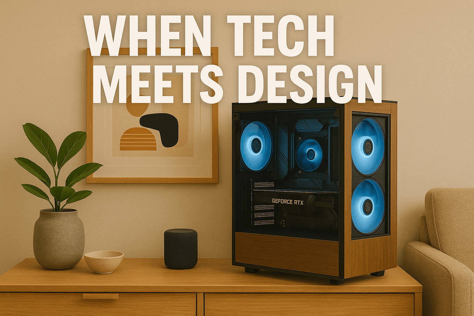 When Technology Meets Design: How Custom PCs Can Become Part of Your Space - GamerTech Toronto