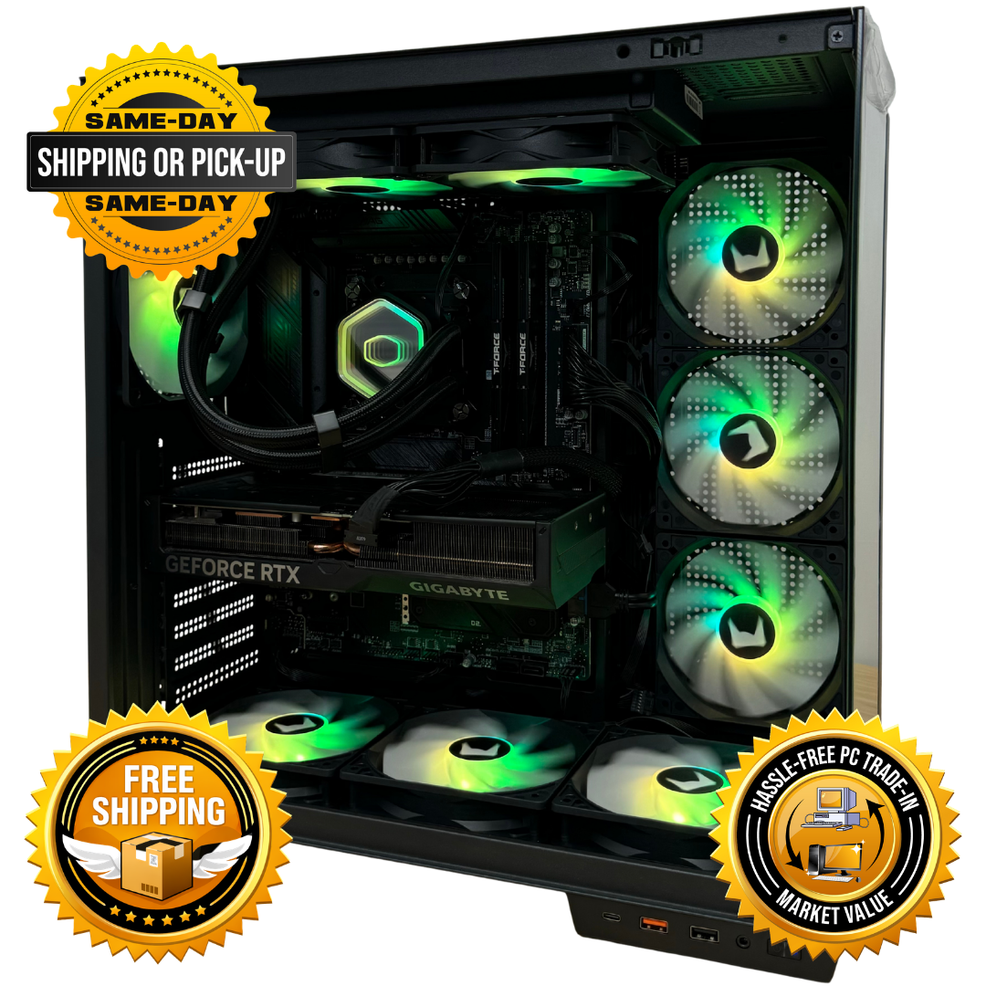 Refurbished | AMD Ryzen 7 7700X | RTX 4070 Ti SUPER | Custom Built Computer