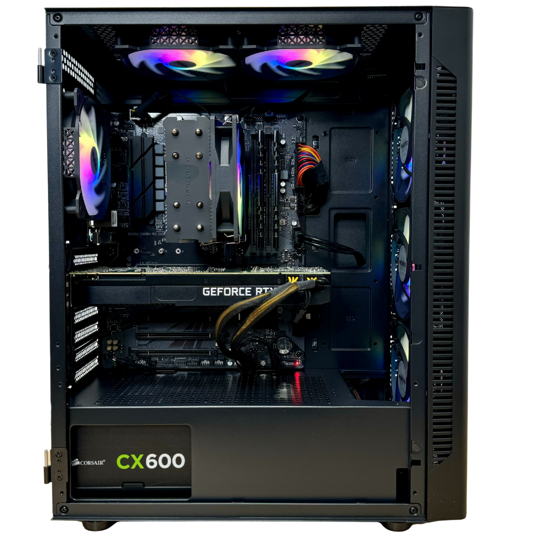 Refurbished | Intel i5-12400F | RTX 2080 SUPER | Custom Built Computer