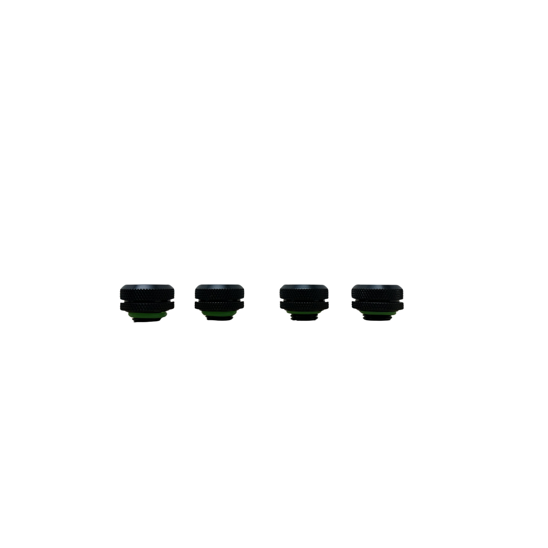 Corsair Hydro X Series XF Hardline Fitting 14mm OD, Black — 4-Pack, New Sealed — photo 4
