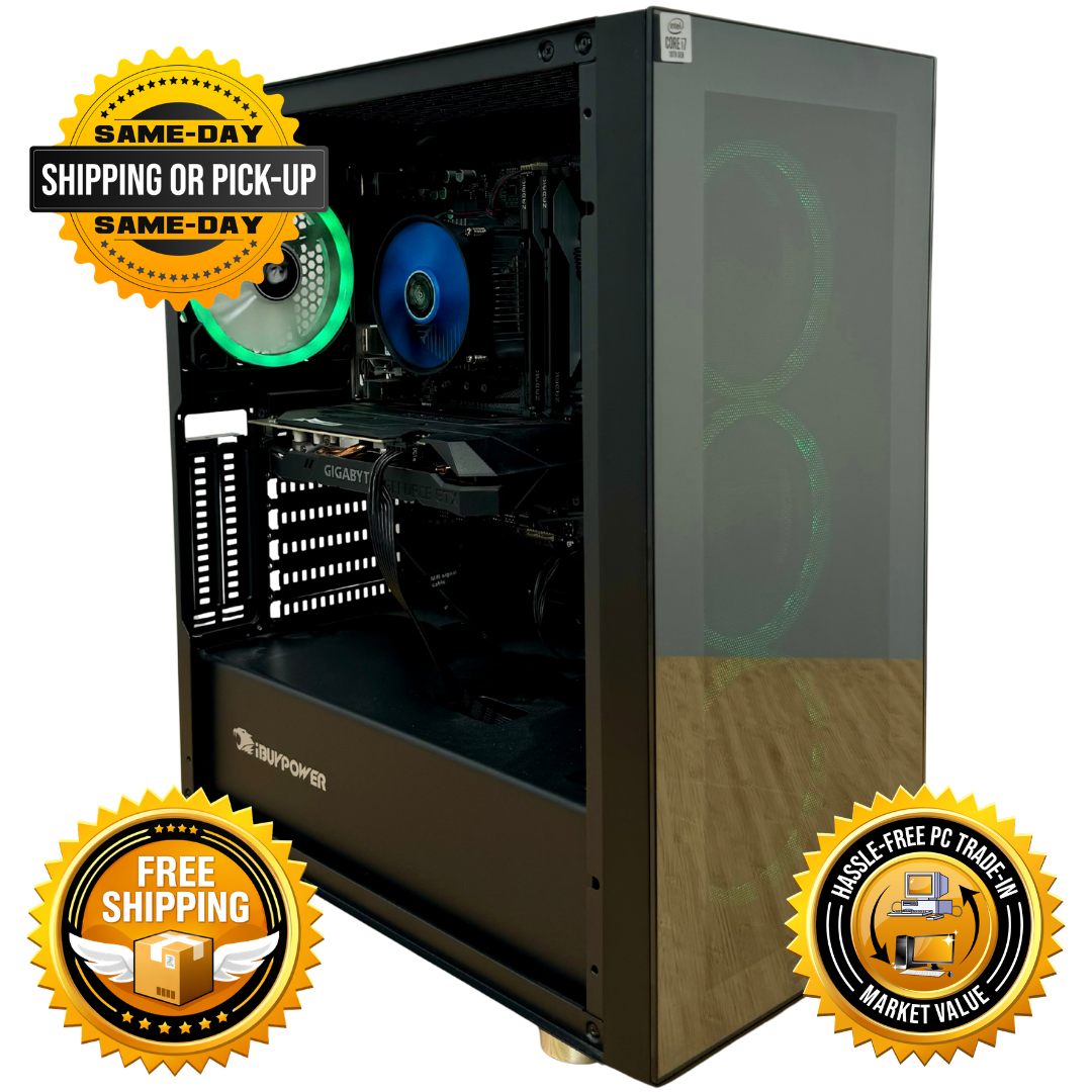 Refurbished | Intel i7-10700F | GTX 1660 Ti | Custom Built Computer