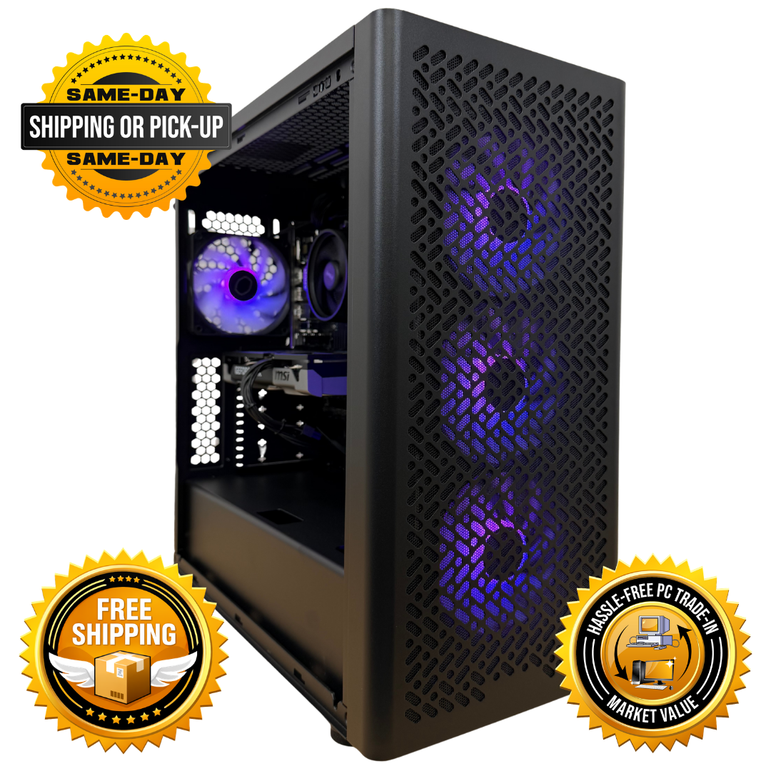 Fully Built and Ready | Ryzen 5 5500 | RTX 5060 Ti | Custom Built Computer