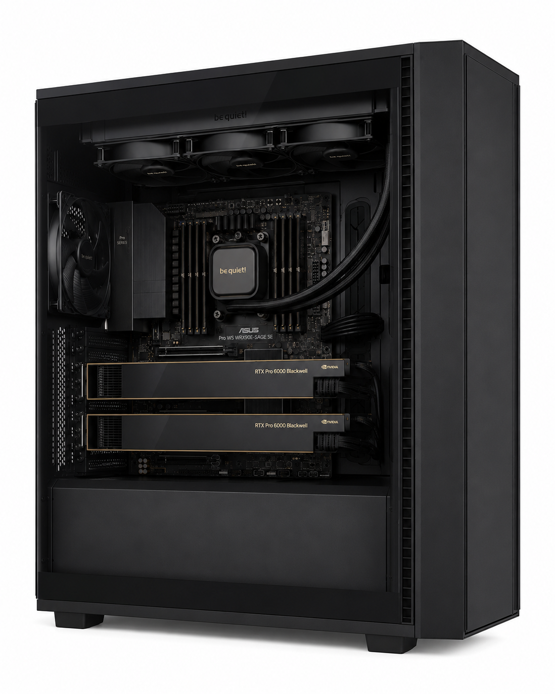 Custom | AMD Threadripper Pro 9995WX | 2× NVIDIA RTX Pro 6000 | Workstation