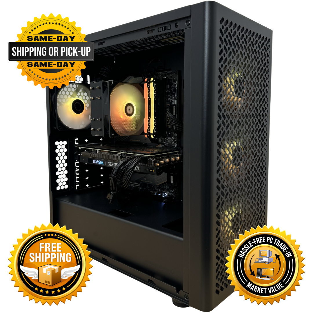 Refurbished | Intel i9-10900K | RTX 3070 | Custom Built Computer