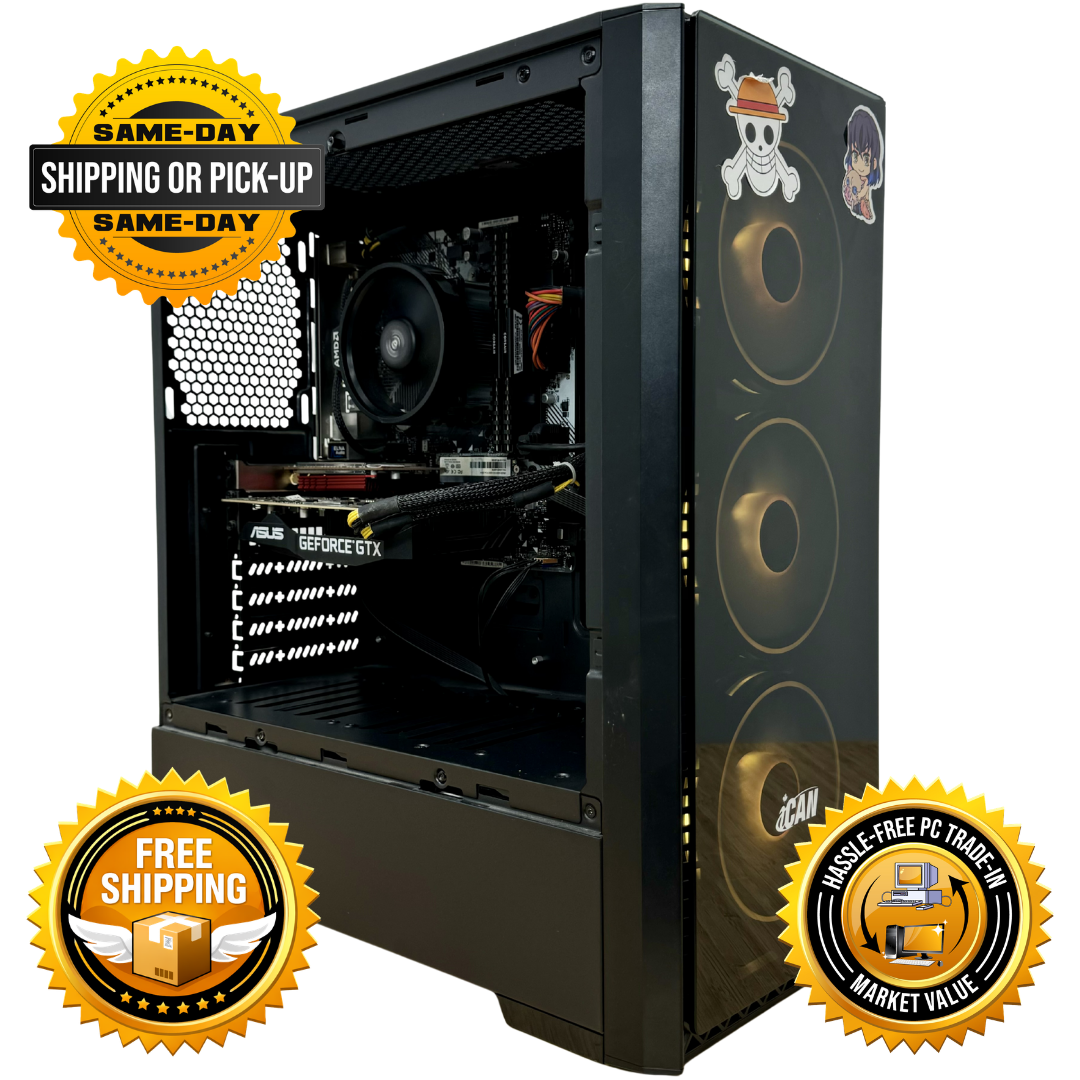 Refurbished | Ryzen 5 3600X | GTX 1660 SUPER | Custom Built Computer