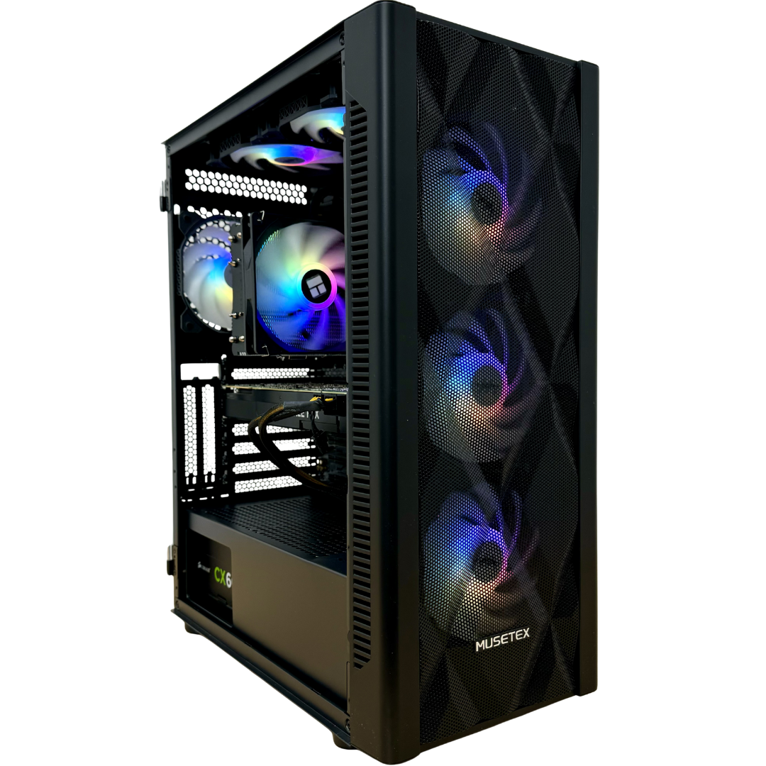 Refurbished | Intel i5-12400F | RTX 2080 SUPER | Custom Built Computer