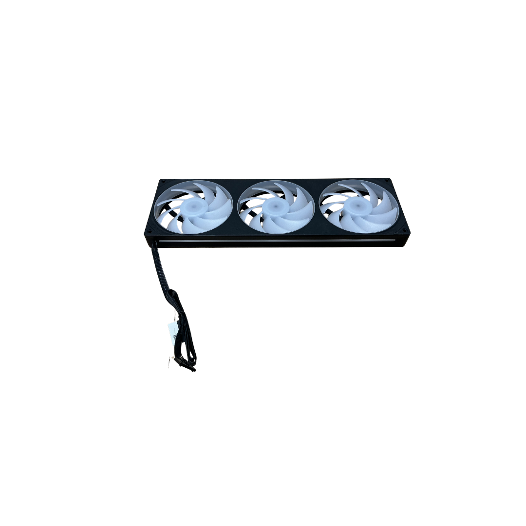 NZXT F360 RGB CORE 360mm Single-Frame Fan Unit, Black (RF-U36HF-W1) — Used, Working — photo 1