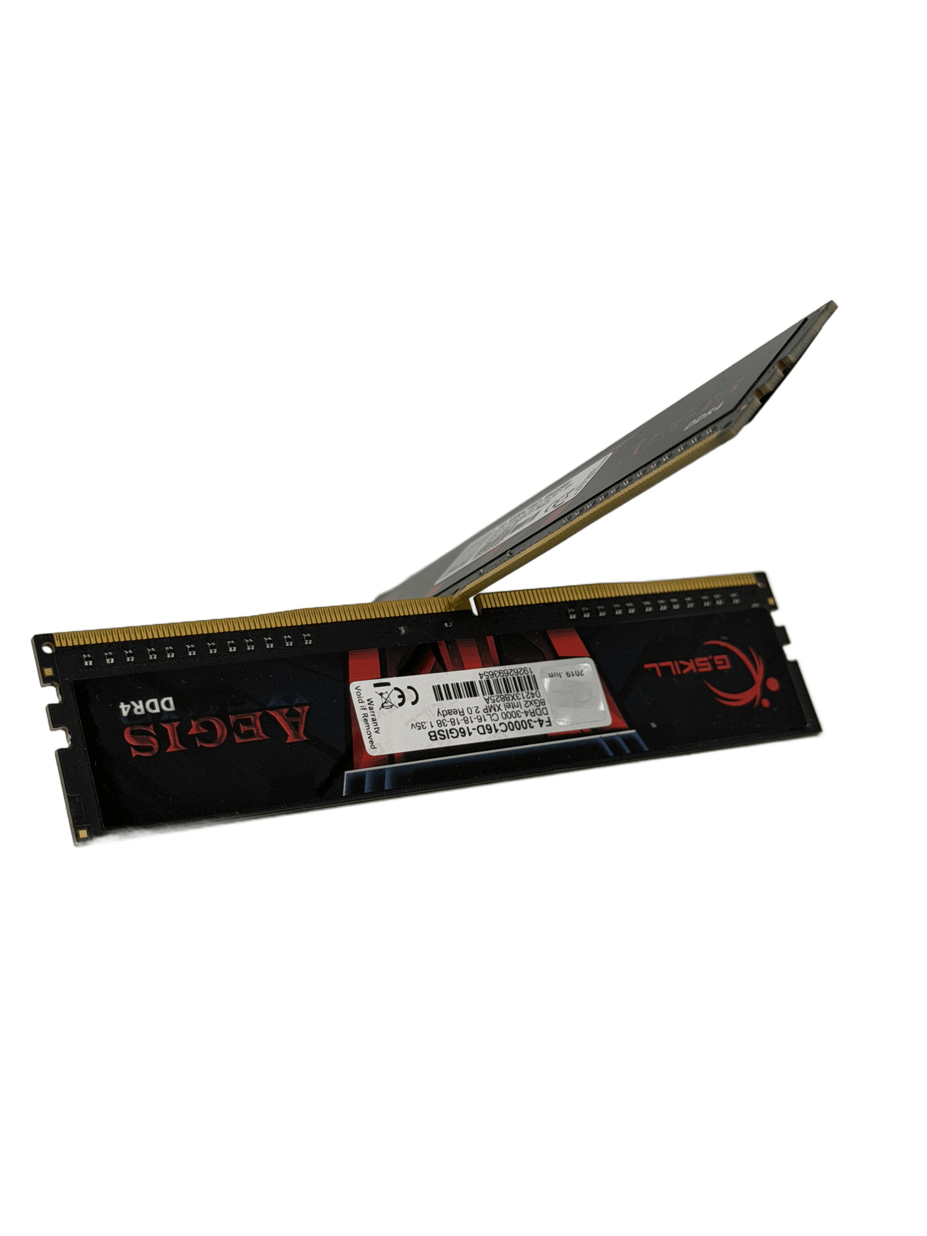 G.Skill Aegis 16GB (2×8GB) DDR4-3000 CL16 Desktop RAM — Used, Working — photo 2