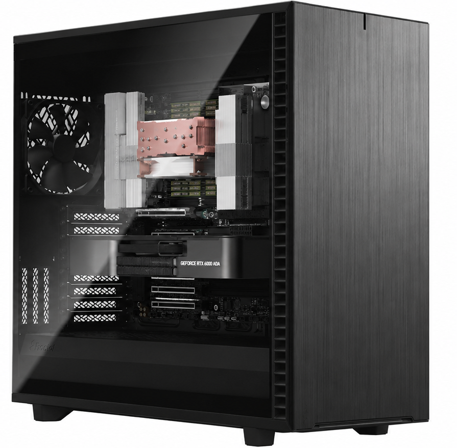 Custom | AMD Threadripper 9970X | NVIDIA GeForce RTX 5070 Ti | Workstation