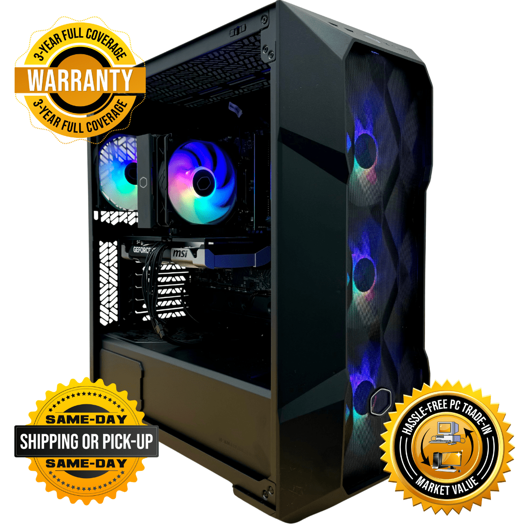 Intel i5 - 14400 | RTX 5060Ti | Fully Built and Ready | Custom Built Computer - GamerTech Toronto