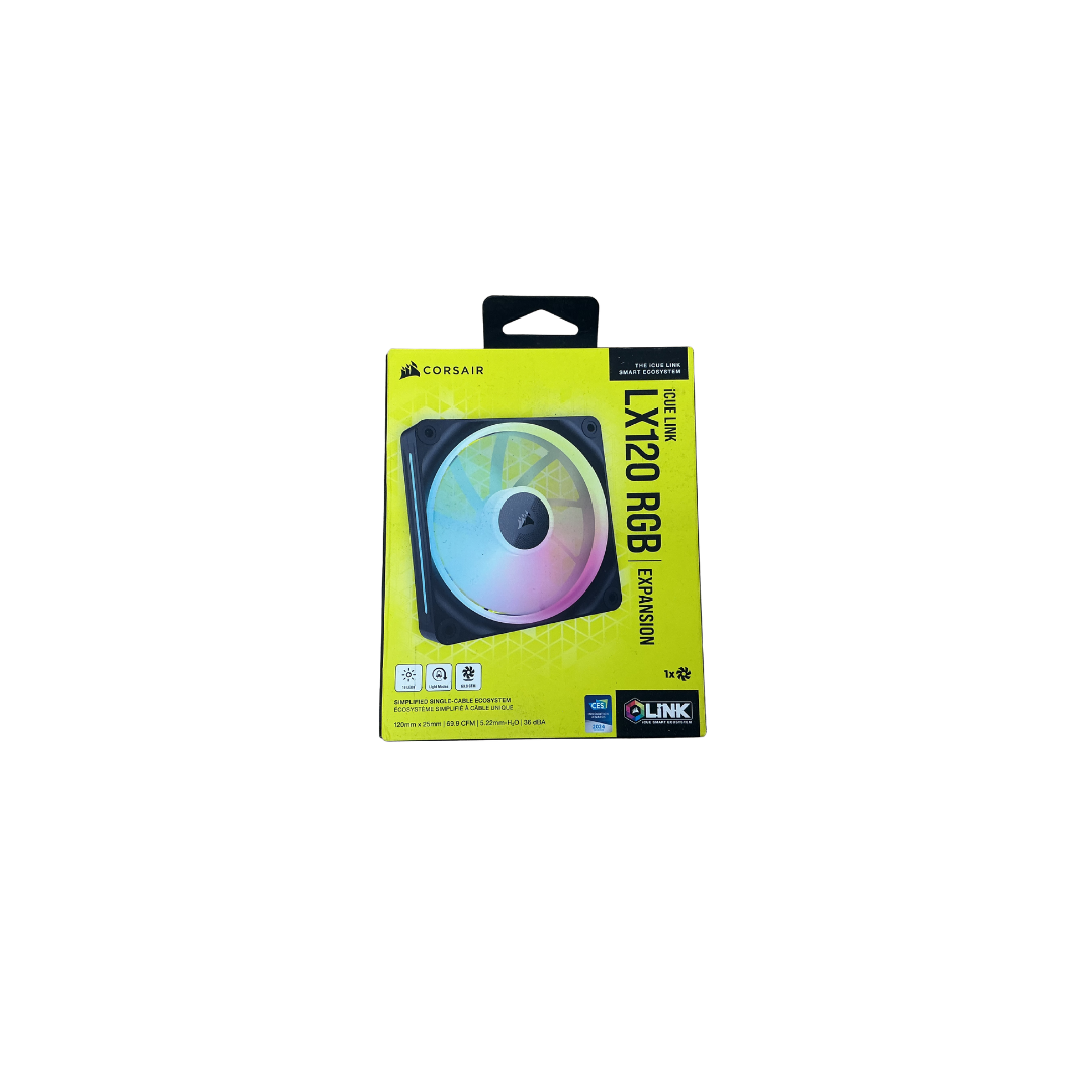 Corsair iCUE LINK LX120 RGB Magnetic 120mm Case Fan — New, Factory Sealed