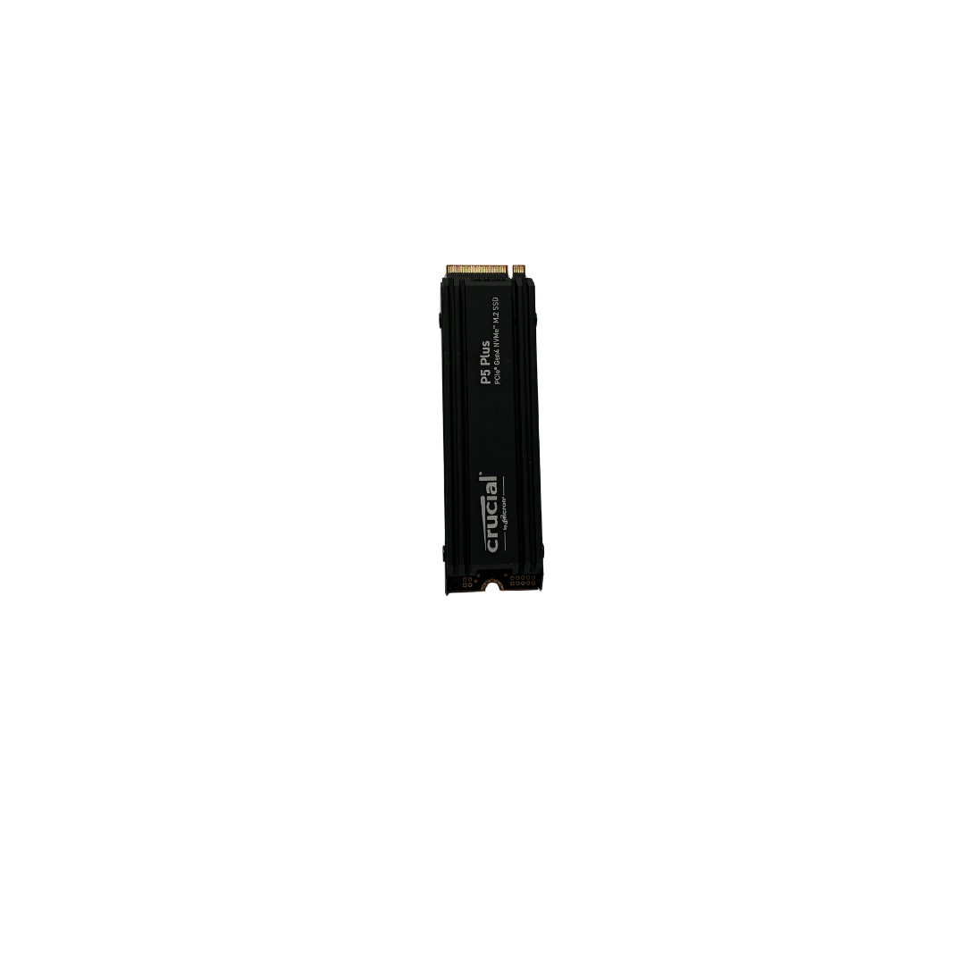Crucial P5 Plus 1TB NVMe M.2 2280 SSD with Heatsink (PCIe Gen4) — Used, Working