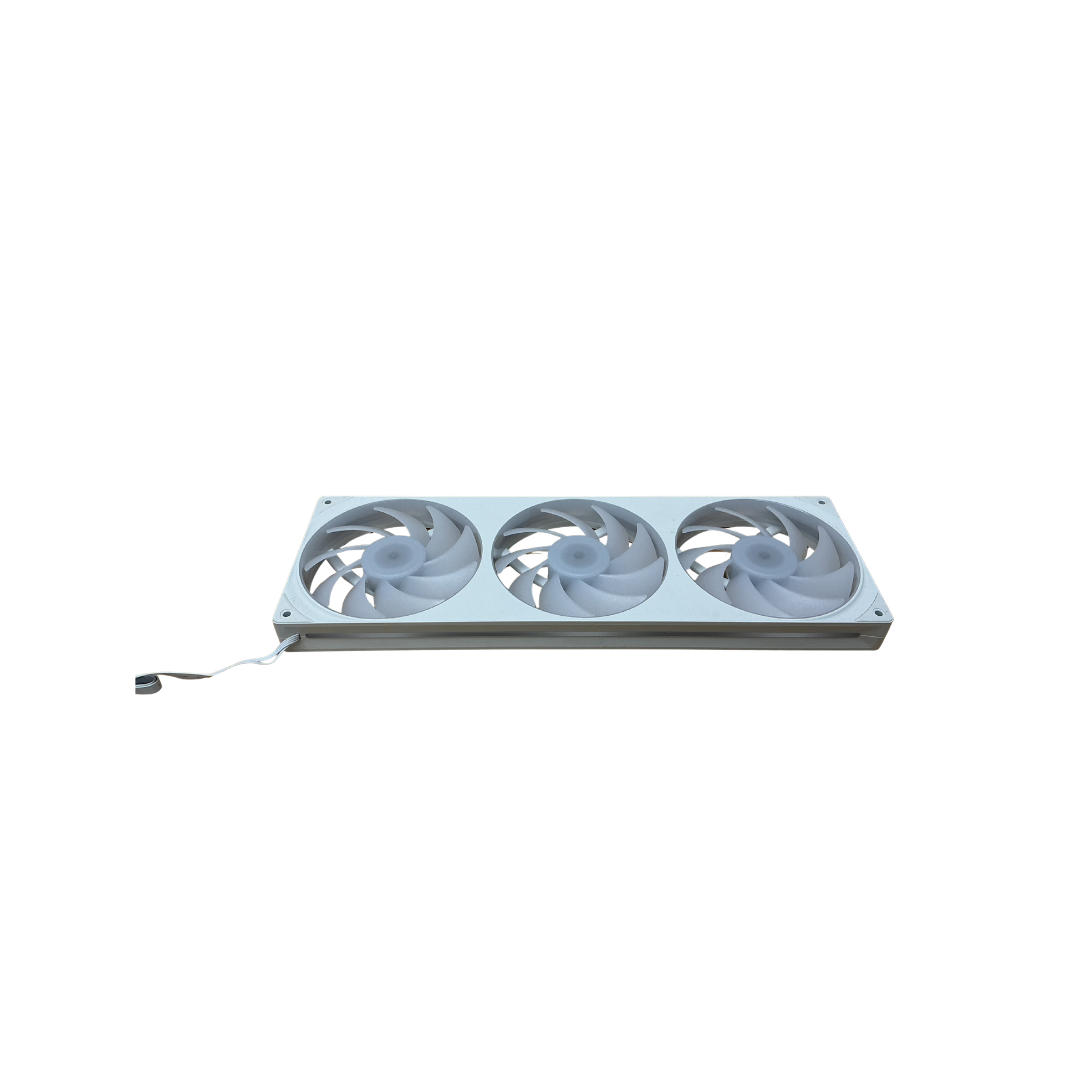 NZXT F360 RGB CORE 360mm Single-Frame Fan Unit, White (RF-U36HF-W1) — Used, Working