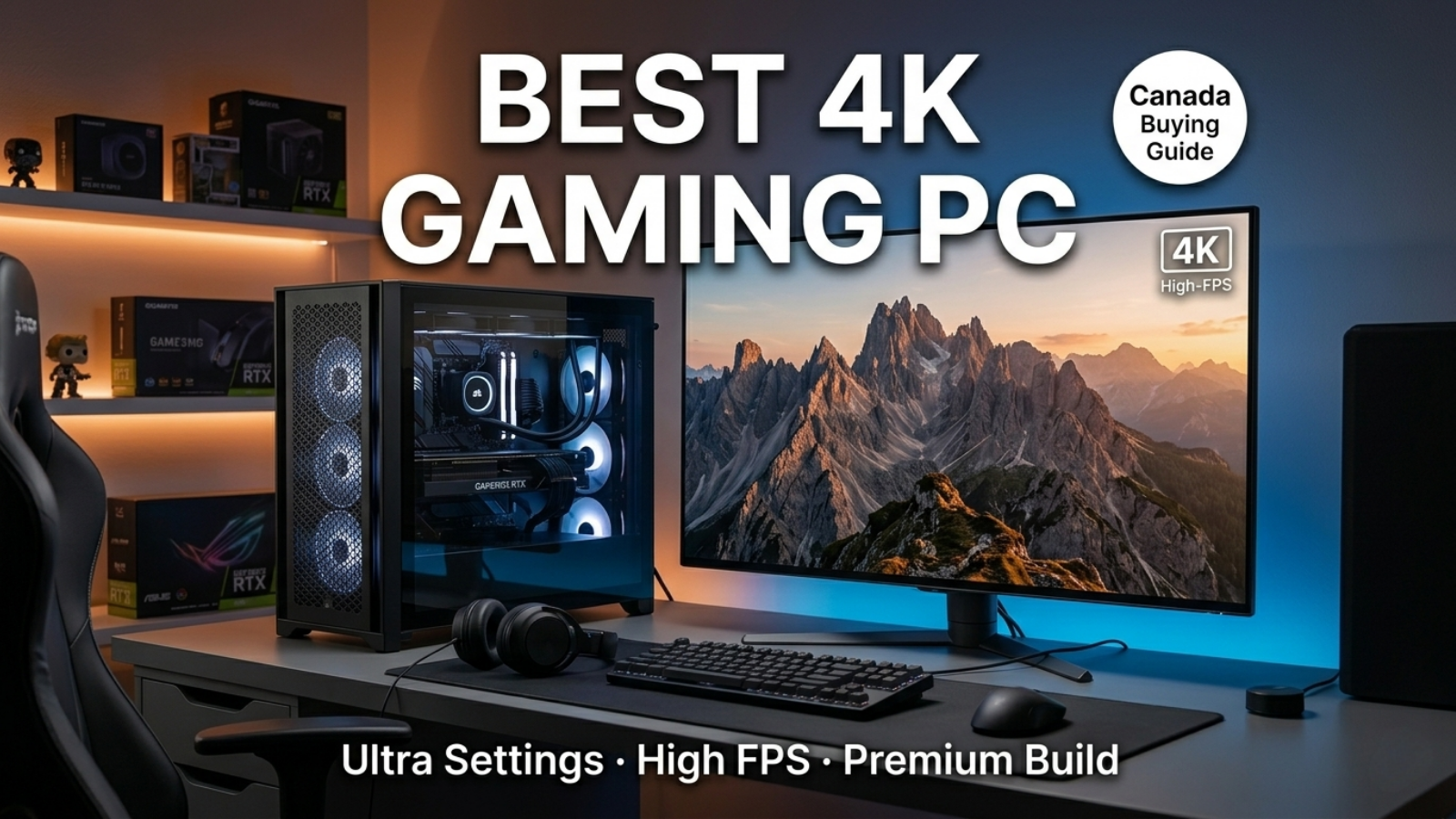 Best 4K Gaming PC in Canada — What You Actually Need