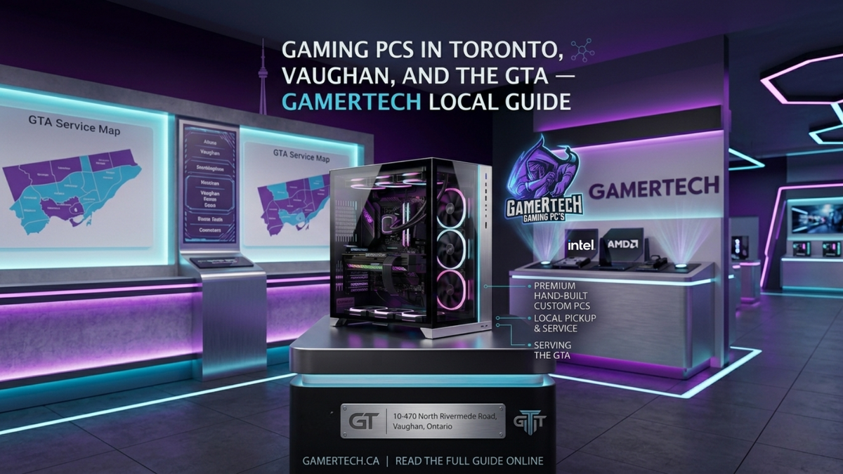 Gamertech Gaming PCs in Toronto, Vaughan, and the GTA — GamerTech Local Guide ...