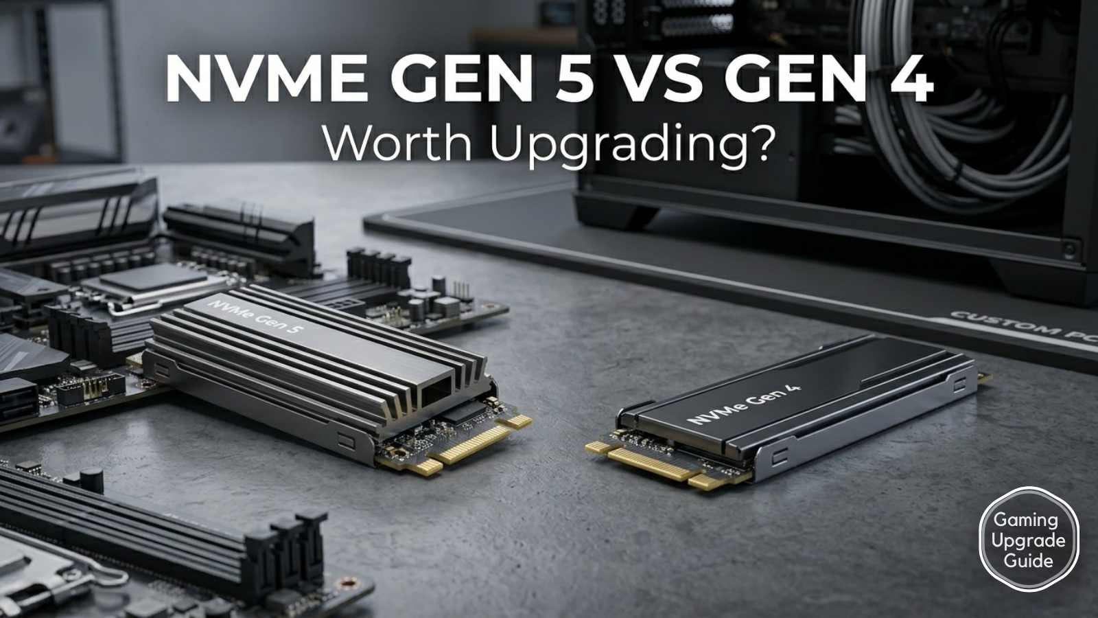 NVMe Gen 5 vs Gen 4 — Is It Worth Upgrading for Gaming?