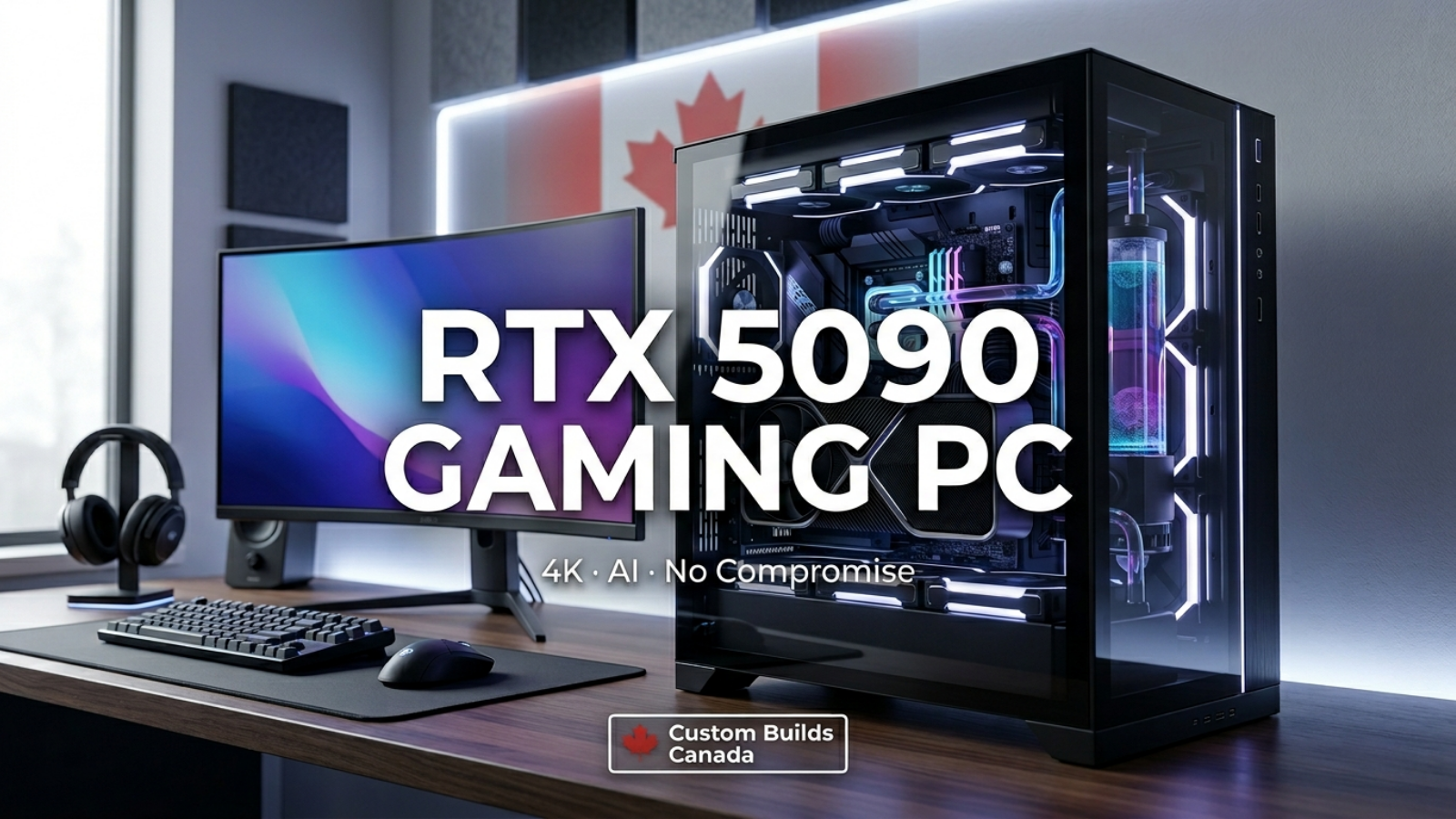 RTX 5090 Gaming PC Canada — Custom Builds Available Now