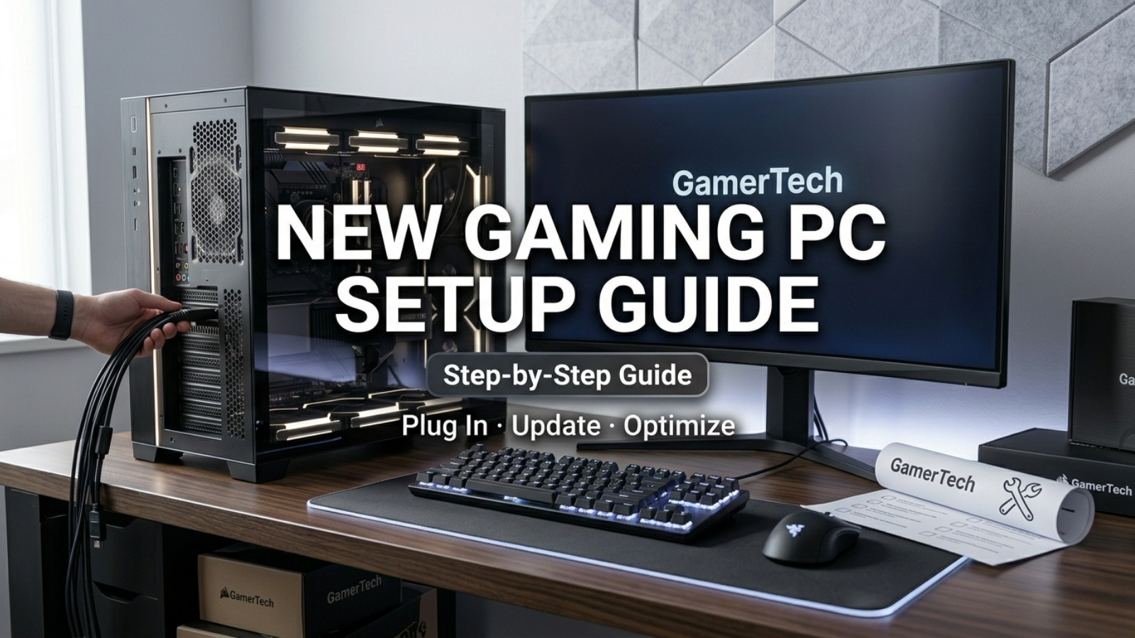 Setting Up Your New Gaming PC — Complete Step-by-Step Guide