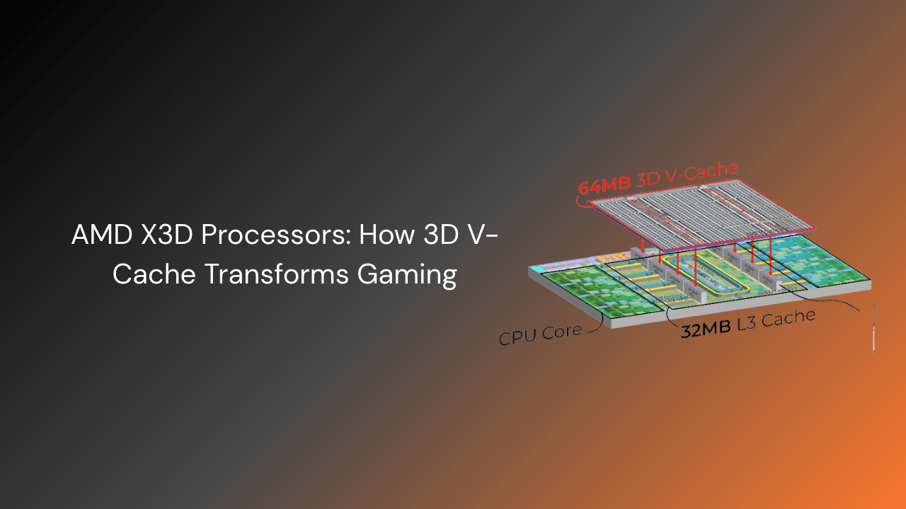 AMD X3D Processors: How 3D V-Cache Transforms Gaming - GamerTech Toronto
