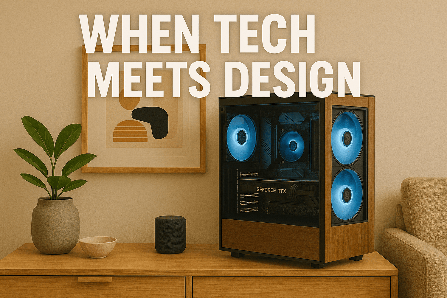When Technology Meets Design: How Custom PCs Can Become Part of Your Space - GamerTech Toronto