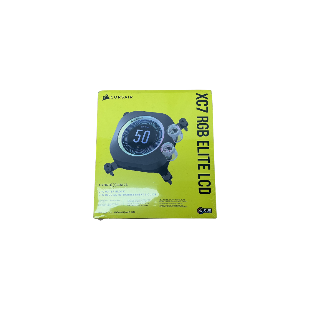 Corsair iCUE XC7 RGB Elite LCD CPU Water Block — New, Factory Sealed — photo 1