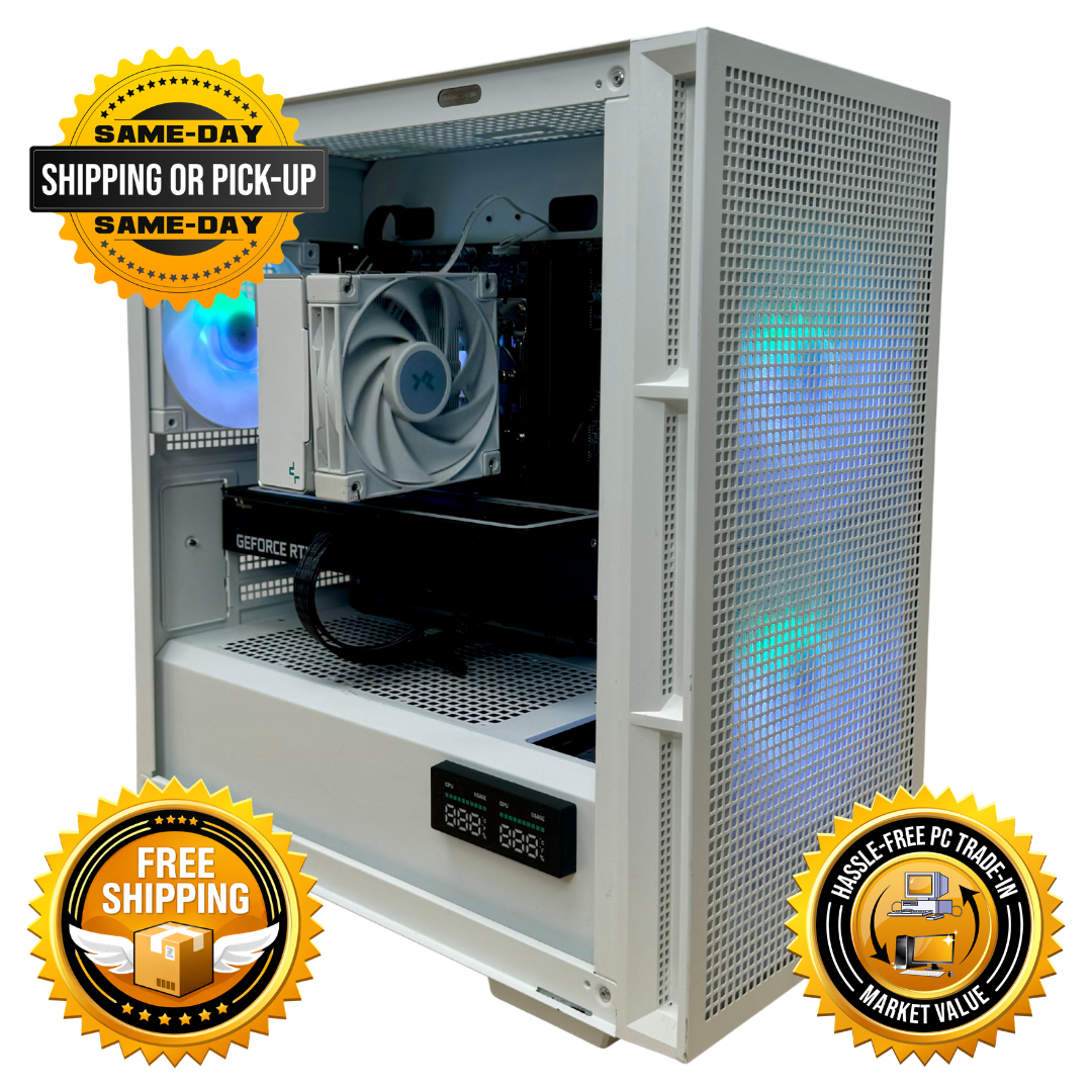 Refurbished | Intel i5-12400F | RTX 3060 | Custom Built Computer
