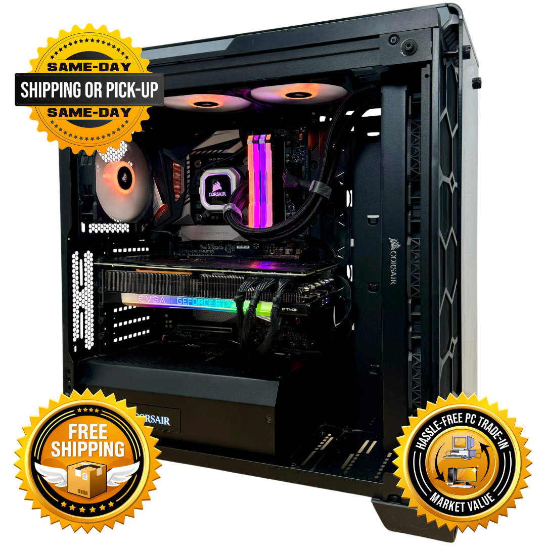 Refurbished | Intel i9-9900K | RTX 3080 | Custom Built Computer