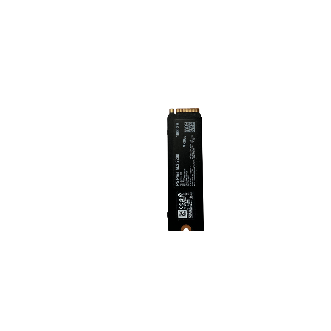 Crucial P5 Plus 1TB NVMe M.2 2280 SSD with Heatsink (PCIe Gen4) — Used, Working — photo 2