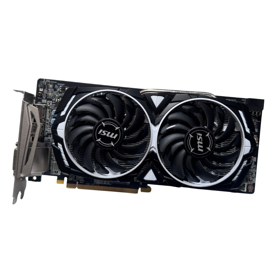 MSI Radeon RX 580 Armor 8G OC GDDR5 Graphics Card — Used, Working — photo 1