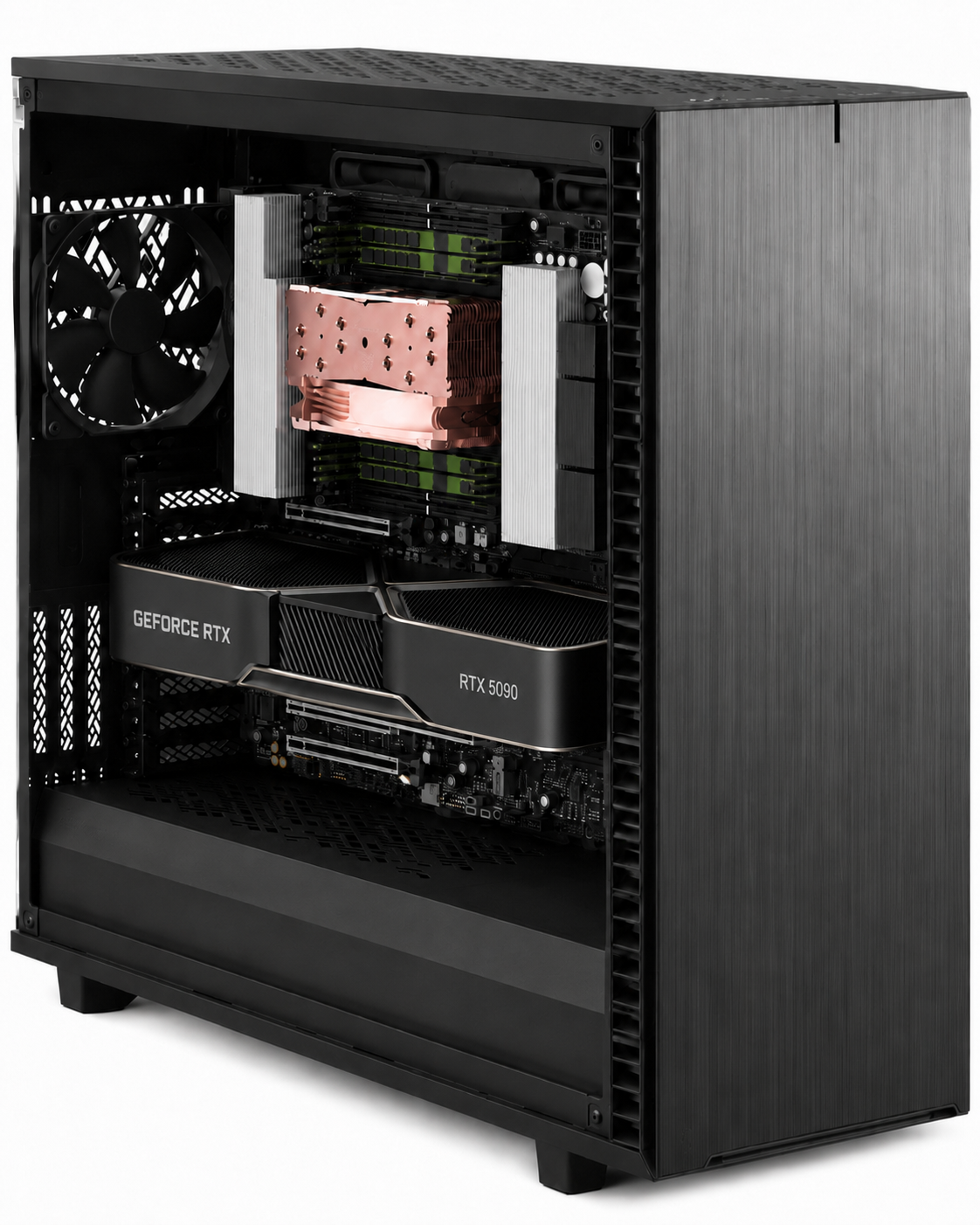 Custom | AMD EPYC 7713 Dual-Socket | NVIDIA GeForce RTX 5090 | Workstation