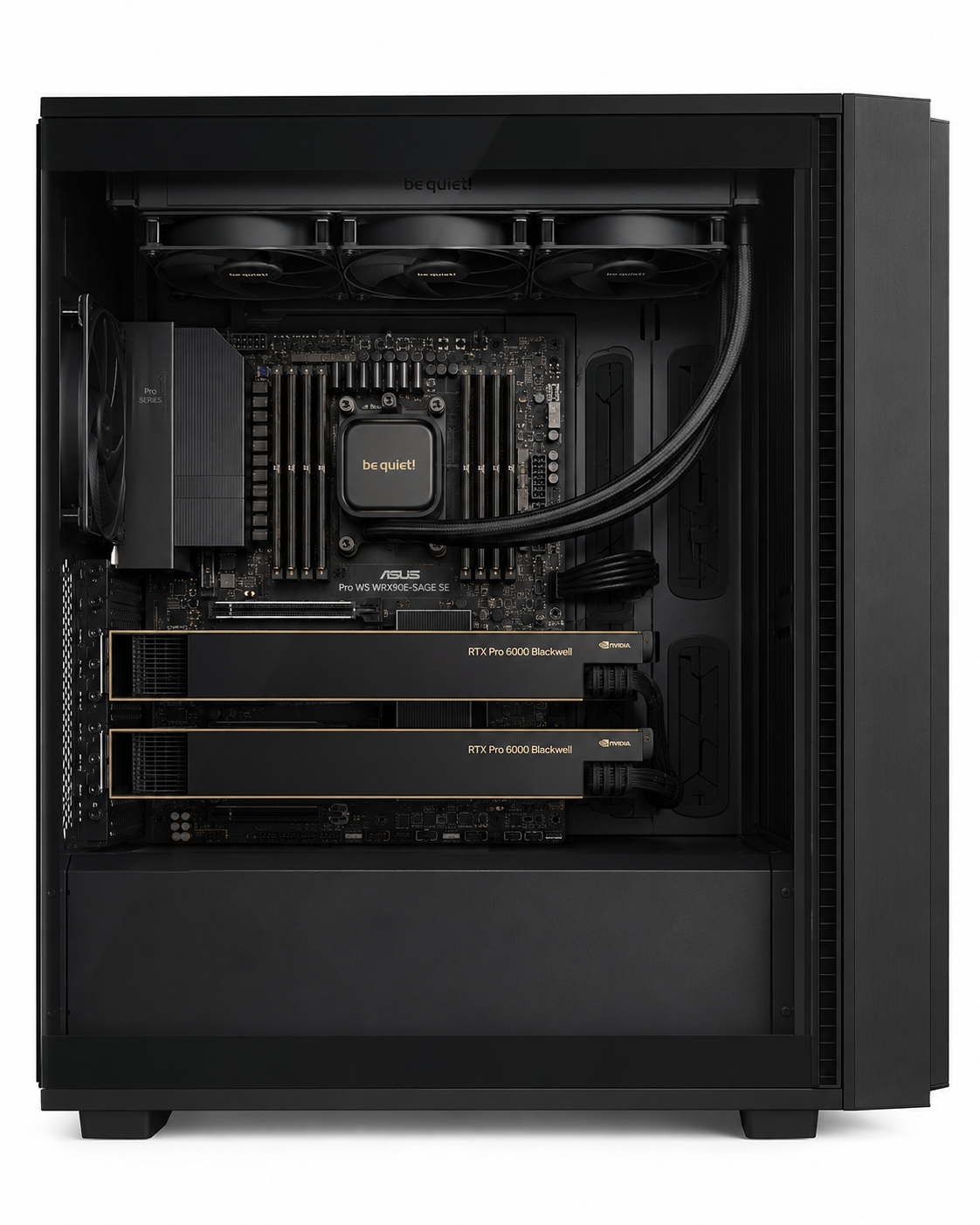 Custom | AMD Threadripper Pro 9995WX | 2× NVIDIA RTX Pro 6000 | Workstation