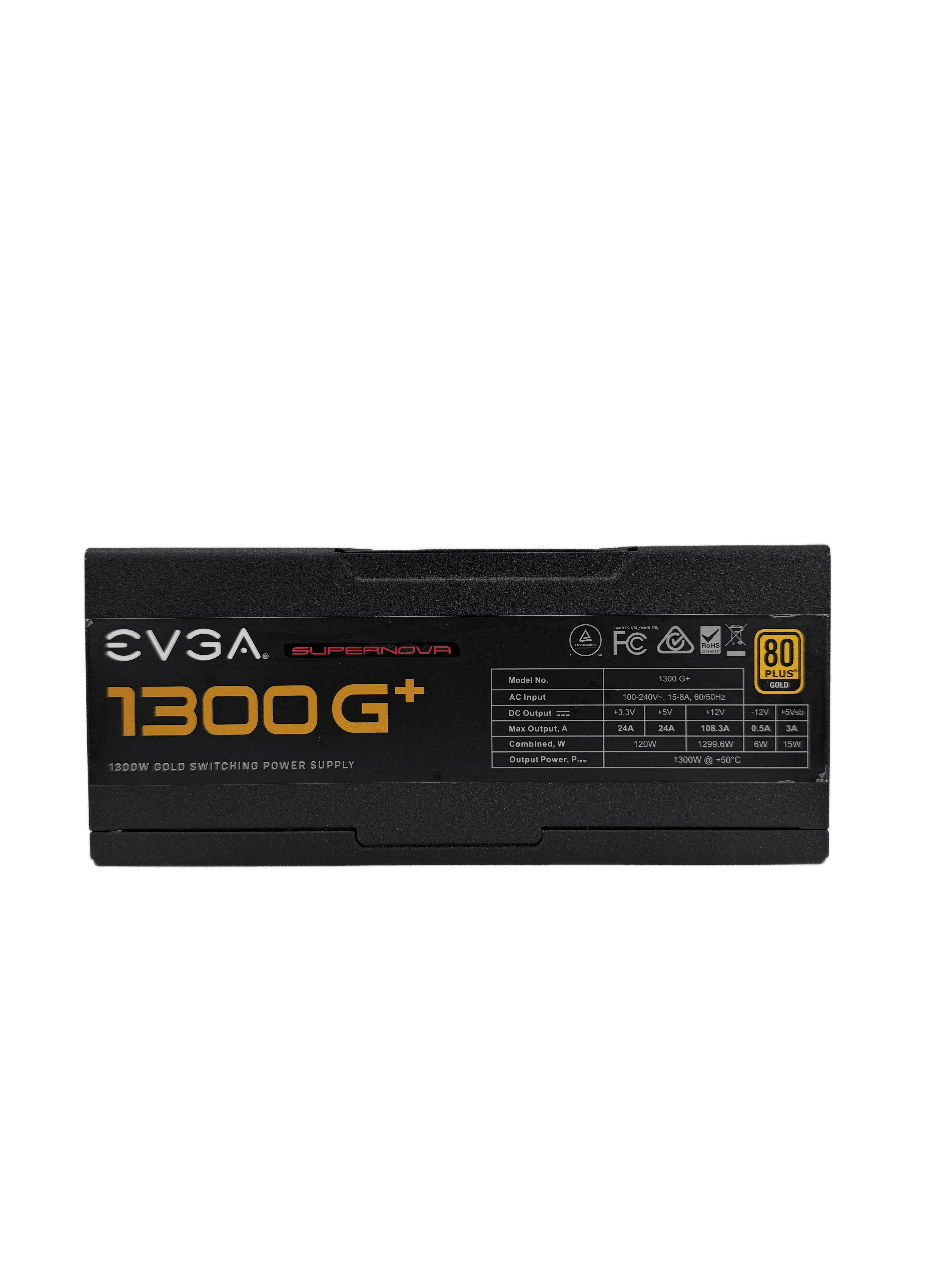EVGA SuperNOVA 1300 G+ 80+ Gold PSU (Unit Only) — Used, Working — photo 1