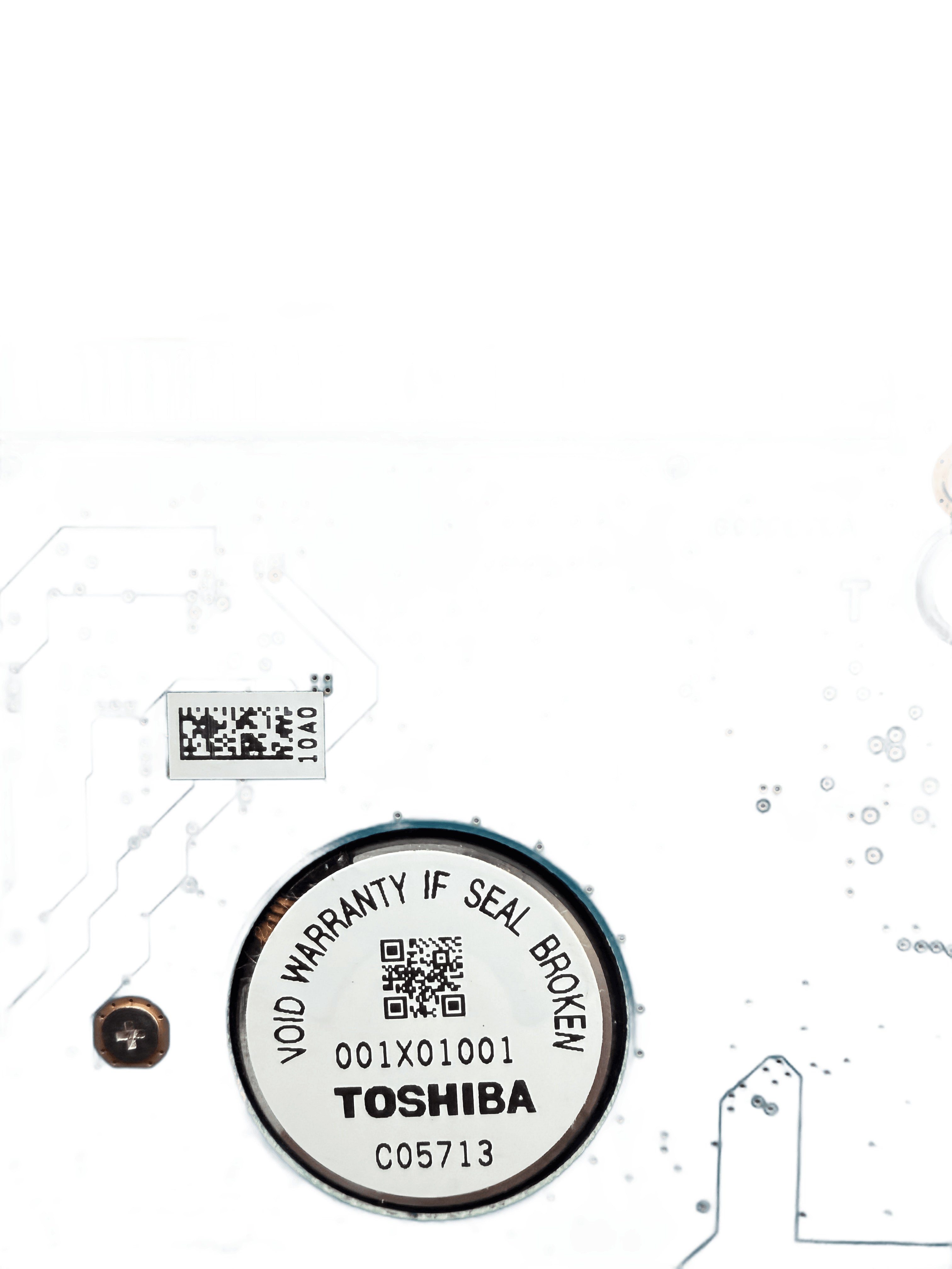 Toshiba 640GB Hard Drive — Untested — photo 3