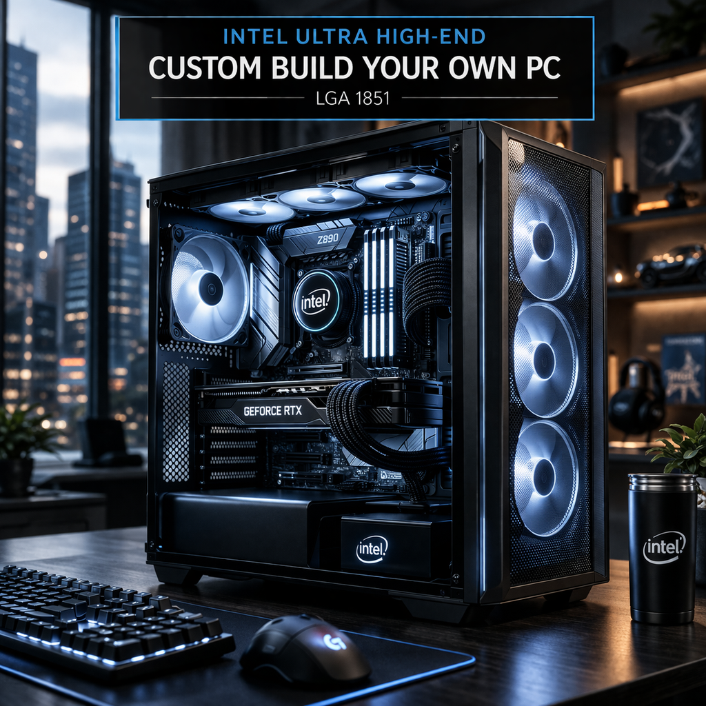 Intel Ultra High-End Custom Build Your Own PC | Build Your… – GamerTech ...
