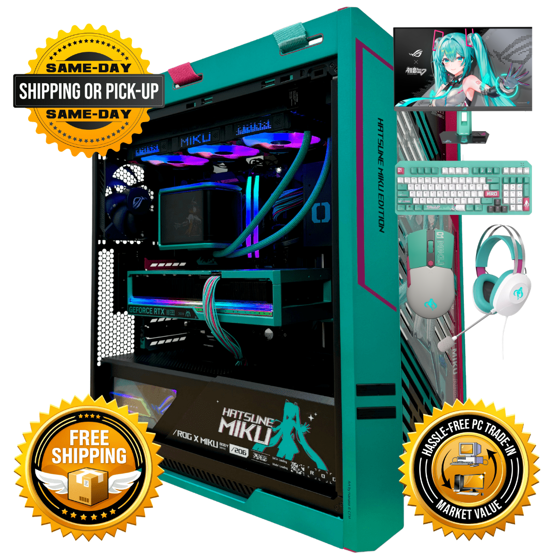 Ryzen 7 9800X3D | RTX 5080 | Hatsune Miku Edition Bundle | Custom