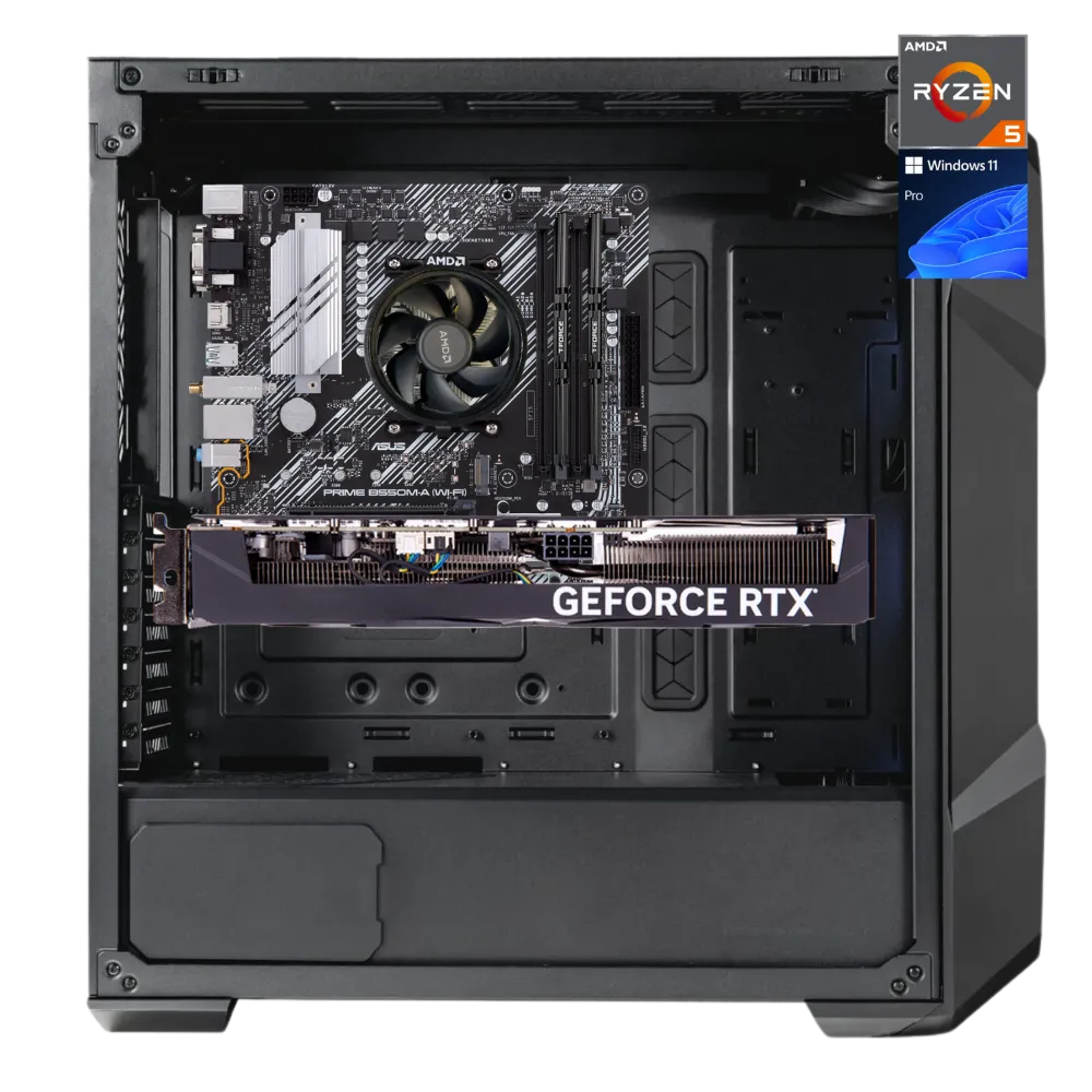 AMD Budget Custom Build Your Own PC - Custom Build - $1649.99