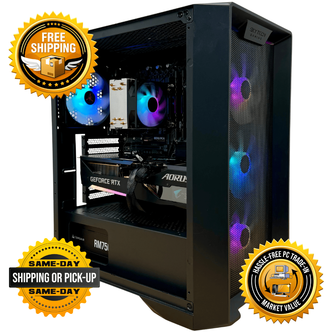 Refurbished | Intel i3 - 12100F | RTX 3070Ti | Gaming PC - GamerTech Toronto